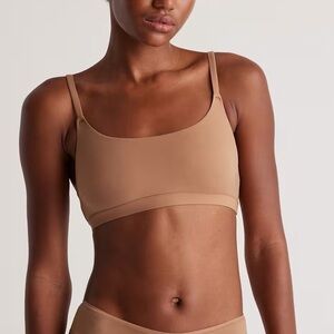 NIB Quince Second Skin Scoop Neck Bralette 2pack